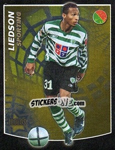 Sticker Liedson (Sporting) - Futebol 2005-2006 n. 411 - Panini