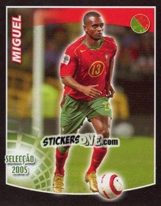 Sticker Miguel - Futebol 2005-2006 - Panini