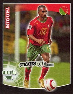 Figurina Miguel - Futebol 2005-2006 - Panini