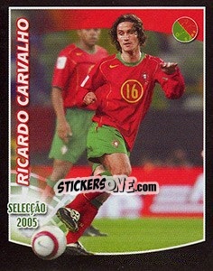 Cromo Ricardo Carvalho - Futebol 2005-2006 - Panini