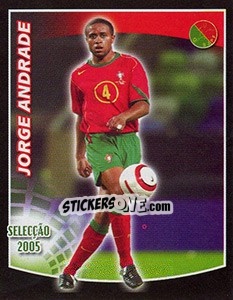 Sticker Jorge Andrade - Futebol 2005-2006 - Panini