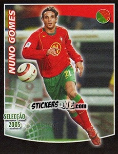 Figurina Nuno Gomes - Futebol 2005-2006 - Panini