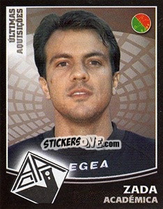 Sticker Zada (Académica) - Futebol 2005-2006 - Panini