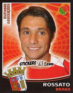 Cromo Rossato (Braga) - Futebol 2005-2006 - Panini