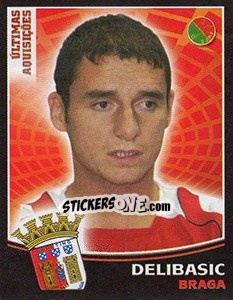 Sticker Delibasic (Braga) - Futebol 2005-2006 - Panini