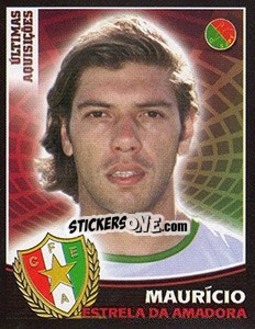 Cromo Maurício (Estrela da Amadora) - Futebol 2005-2006 - Panini