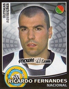 Sticker Ricardo Fernandes (Nacional) - Futebol 2005-2006 n. 445 - Panini