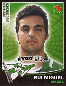 Sticker Rui Miguel (Naval) - Futebol 2005-2006 - Panini