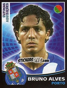 Figurina Bruno Alves (Porto) - Futebol 2005-2006 - Panini