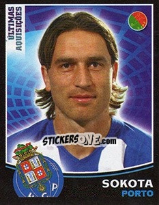 Cromo Sokota (Porto) - Futebol 2005-2006 - Panini