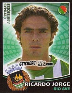 Cromo Ricardo Jorge (Rio Ave) - Futebol 2005-2006 - Panini