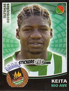 Sticker Keita (Rio Ave) - Futebol 2005-2006 - Panini