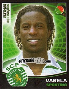 Cromo Silvestre Varela (Sporting)