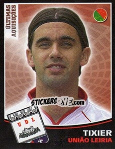 Sticker Tixier (União de Leiria) - Futebol 2005-2006 n. 464 - Panini