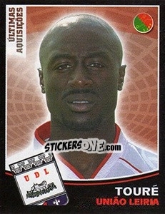 Sticker Touré (União de Leiria) - Futebol 2005-2006 n. 465 - Panini