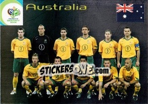 Sticker Australia - FIFA World Cup Germany 2006. Trading Cards - Panini