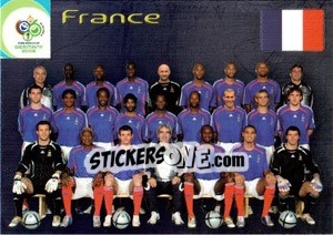 Sticker France - FIFA World Cup Germany 2006. Trading Cards - Panini