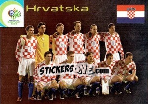 Sticker Hrvatska - FIFA World Cup Germany 2006. Trading Cards - Panini