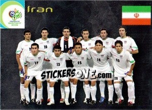 Sticker Iran - FIFA World Cup Germany 2006. Trading Cards - Panini