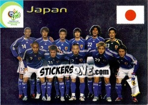 Sticker Japan - FIFA World Cup Germany 2006. Trading Cards - Panini