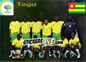 Sticker Togo - FIFA World Cup Germany 2006. Trading Cards n. 32 - Panini
