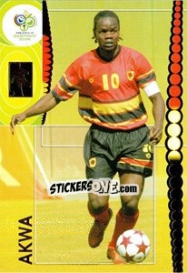 Sticker Akwa - FIFA World Cup Germany 2006. Trading Cards - Panini