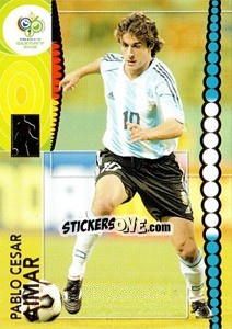 Sticker Pablo Cesar Aimar - FIFA World Cup Germany 2006. Trading Cards - Panini