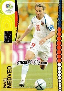 Figurina Pavel Nedved - FIFA World Cup Germany 2006. Trading Cards - Panini