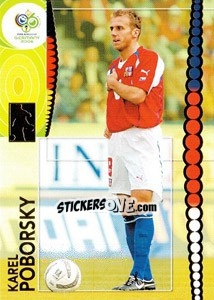 Cromo Karel Poborsky - FIFA World Cup Germany 2006. Trading Cards - Panini