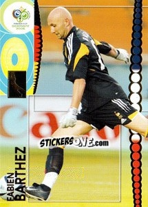 Sticker Fabien Barthez - FIFA World Cup Germany 2006. Trading Cards - Panini