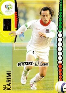 Cromo Ali Karimi - FIFA World Cup Germany 2006. Trading Cards - Panini