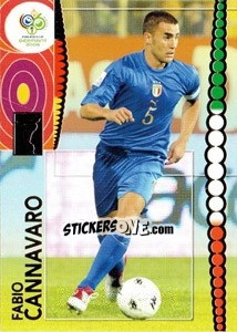 Sticker Fabio Cannavaro - FIFA World Cup Germany 2006. Trading Cards - Panini