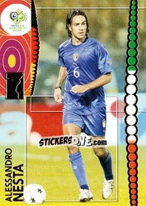 Figurina Alessandro Nesta - FIFA World Cup Germany 2006. Trading Cards - Panini