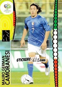 Sticker Mauro German Camoranesi - FIFA World Cup Germany 2006. Trading Cards n. 124 - Panini