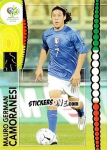 Sticker Mauro German Camoranesi - FIFA World Cup Germany 2006. Trading Cards - Panini