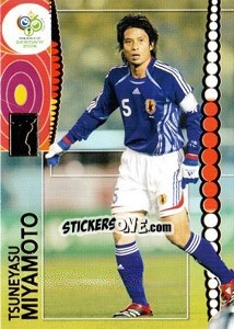 Sticker Tsuneyasu Miyamoto - FIFA World Cup Germany 2006. Trading Cards n. 132 - Panini