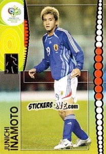 Sticker Junichi Inamoto - FIFA World Cup Germany 2006. Trading Cards n. 133 - Panini