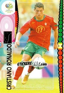 Sticker Cristiano Ronaldo - FIFA World Cup Germany 2006. Trading Cards n. 169 - Panini