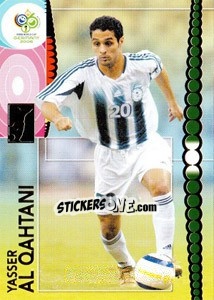 Sticker Yasser Al Qahtani - FIFA World Cup Germany 2006. Trading Cards n. 170 - Panini