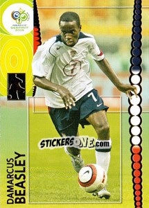 Sticker Damarcus Beasley - FIFA World Cup Germany 2006. Trading Cards n. 188 - Panini