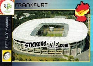 Sticker Frankfurt - FIFA WM-Stadion - FIFA World Cup Germany 2006. Trading Cards n. 194 - Panini
