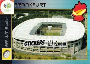 Cromo Frankfurt - FIFA WM-Stadion - FIFA World Cup Germany 2006. Trading Cards - Panini