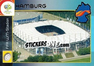 Sticker Hamburg - FIFA WM-Stadion - FIFA World Cup Germany 2006. Trading Cards n. 196 - Panini