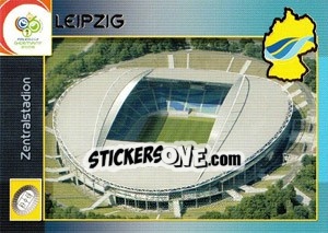 Sticker Leipzig - Zentralstadion - FIFA World Cup Germany 2006. Trading Cards - Panini