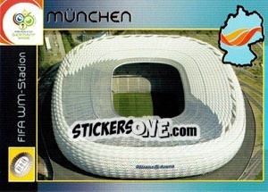 Sticker München - FIFA WM-Stadion - FIFA World Cup Germany 2006. Trading Cards - Panini