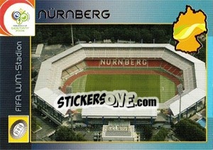 Cromo Nürnberg - FIFA WM-Stadion - FIFA World Cup Germany 2006. Trading Cards - Panini