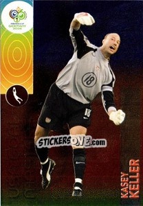 Figurina Kasey Keller - FIFA World Cup Germany 2006. Trading Cards - Panini