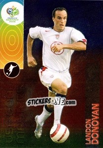 Cromo Landon Donovan - FIFA World Cup Germany 2006. Trading Cards - Panini