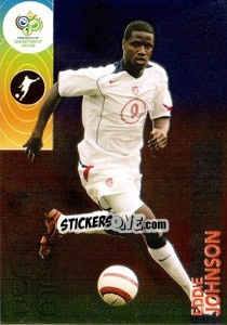Sticker Eddie Johnson - FIFA World Cup Germany 2006. Trading Cards - Panini