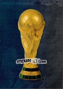 Sticker FIFA World Cup Trophy - FIFA World Cup Germany 2006. Trading Cards n. 2 - Panini